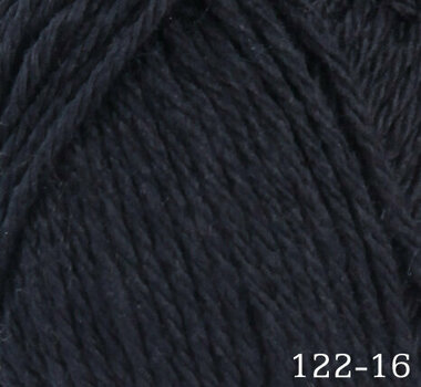 Fil à tricoter Himalaya Home Cotton 16 Black - 1