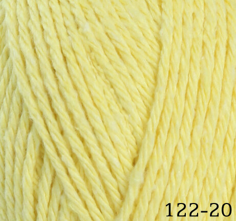 Fios para tricotar Himalaya Home Cotton Fios para tricotar 20 Light Yellow