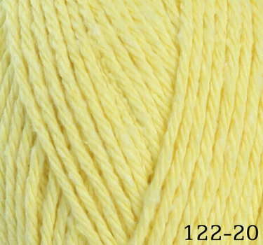 Fios para tricotar Himalaya Home Cotton Fios para tricotar 20 Light Yellow - 1