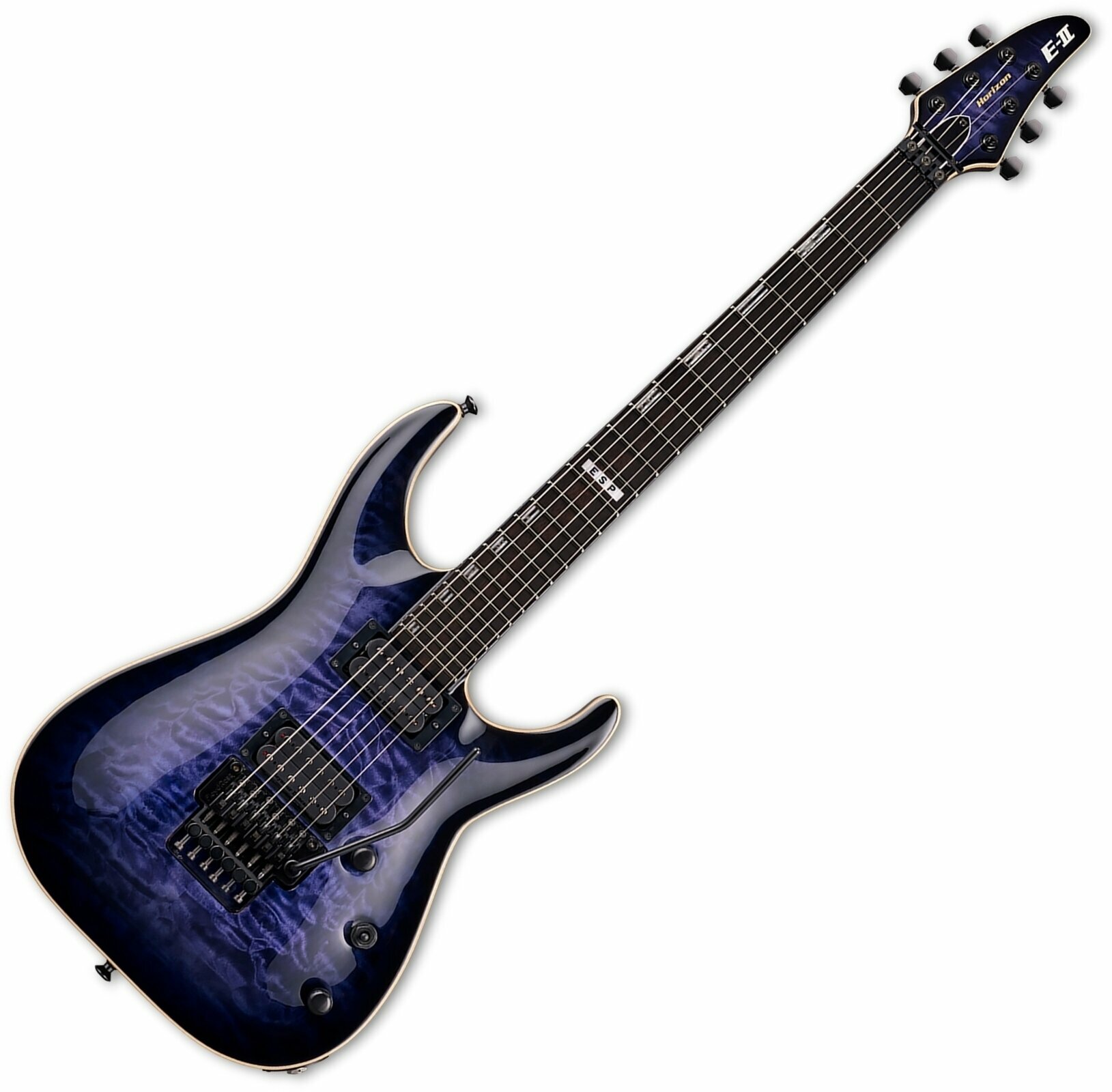 Guitare électrique ESP E-II HORIZON FR RDB Reindeer Blue