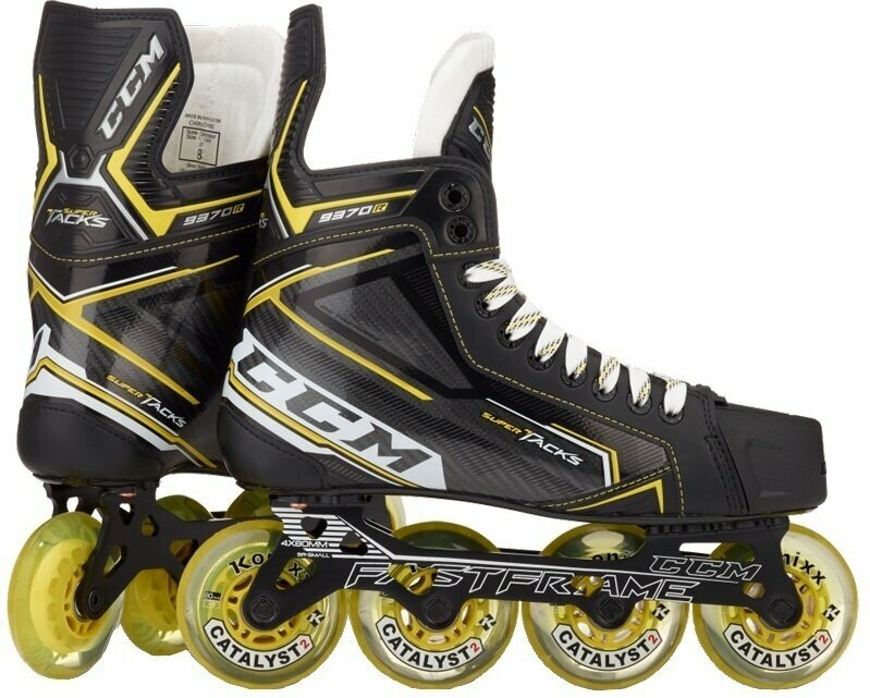 Kolečkové brusle CCM Tacks 9370 SR Black 47,5 Kolečkové brusle