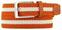 Pásek Alberto Belt Braided Stripe Multicolor Mens Orange 105
