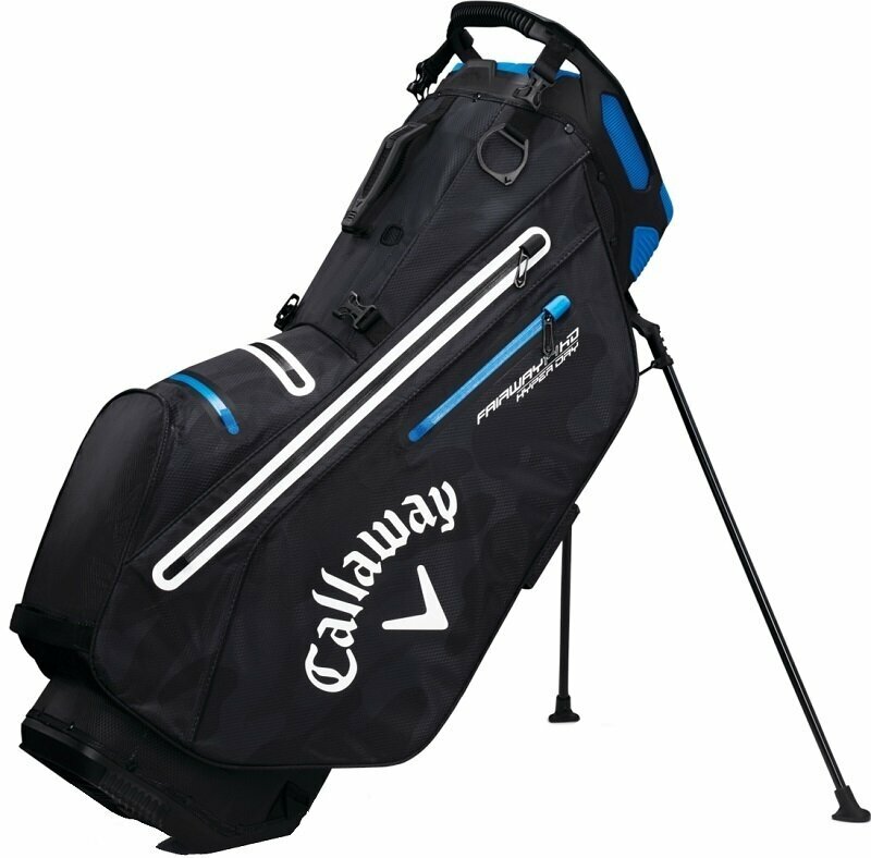 Borsa da golf Stand Bag Callaway Fairway 14 HD Black Camo/Royal Borsa da golf Stand Bag