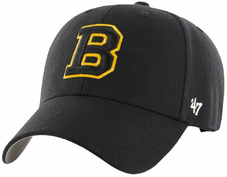 Hokejowa czapka z daszkiem Boston Bruins NHL MVP Vintage Black Model 33 Hokejowa czapka z daszkiem