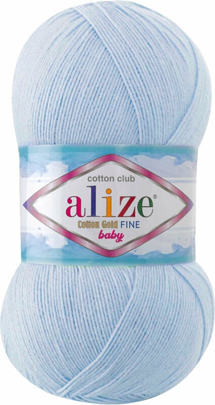 Gold baby  - Alize Cotton Gold Fine Baby 40 Blue