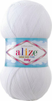 Fil à tricoter Alize Cotton Gold Fine Baby 55 Fil à tricoter - 1