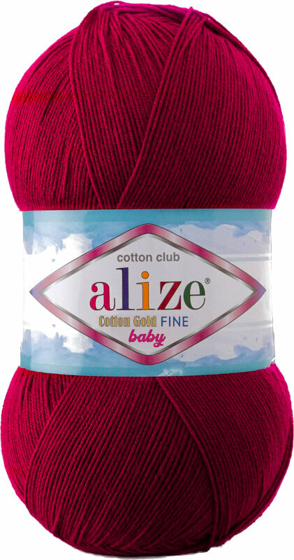 Pletací příze Alize Cotton Gold Fine Baby 390 Pletací příze