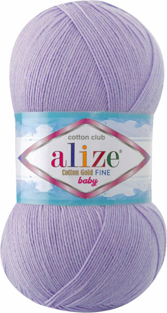 Fil à tricoter Alize Cotton Gold Fine Baby 166 Fil à tricoter