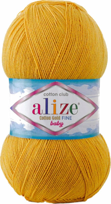 Fil à tricoter Alize Cotton Gold Fine Baby 02 Fil à tricoter