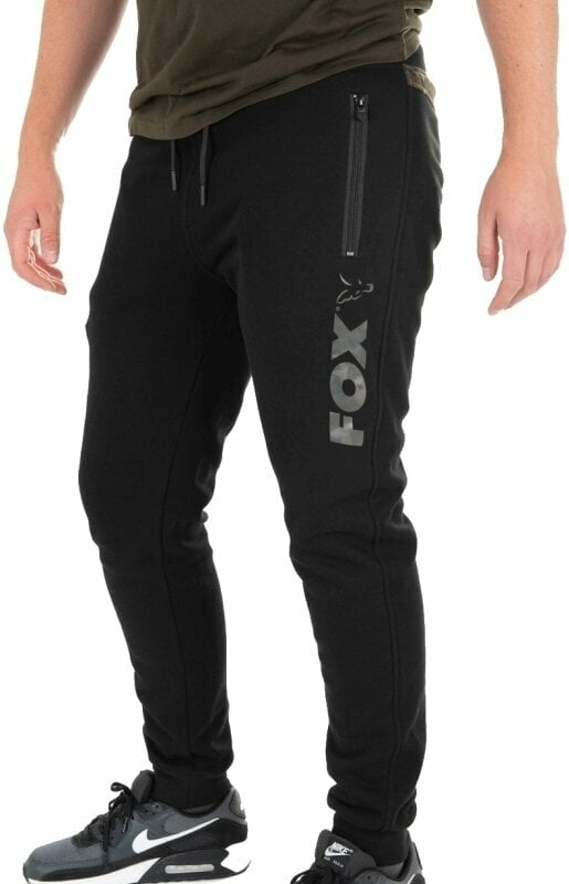 Trousers Fox Trousers Joggers Black/Camo Print L