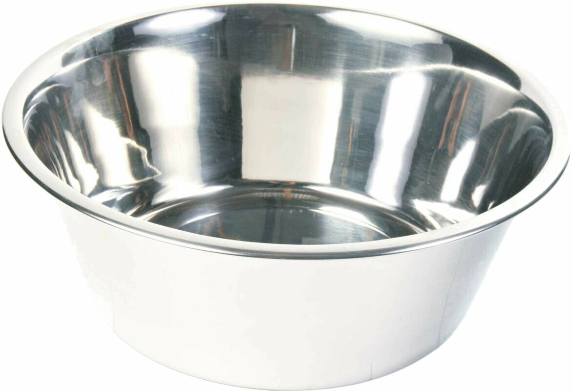 Cuenco para perros Trixie Stainless Steel Bowl Comedero para Perros 4,5 L Cuenco para perros