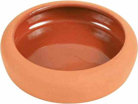 Dish / Drinking Bowl for Pet Rodent Trixie Ceramic Bowl for Hamster 125ml/10cm - 1