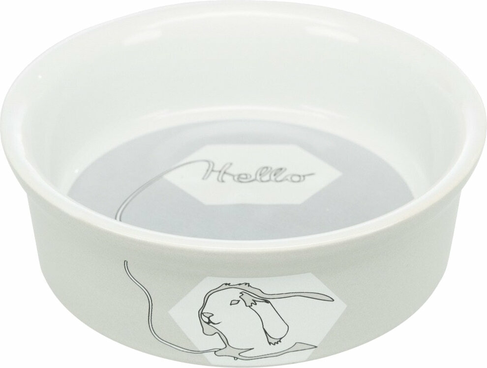 Dish / Drinking Bowl for Pet Rodent Trixie Hello Comic Barn 240 ml/ø 11cm