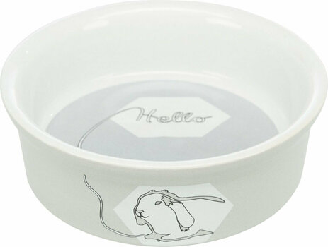 Dish / Drinking Bowl for Pet Rodent Trixie Hello Comic Barn 240 ml/ø 11cm - 1
