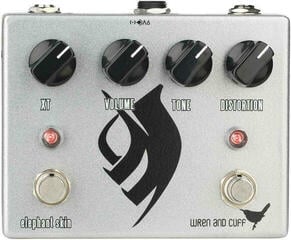 Basszusgitár effektpedál Wren and Cuff Elephant Skin Troy Sanders Fuzz Basszusgitár effektpedál