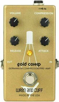 Efeito de guitarra Wren and Cuff Gold Comp Germanium Compressor / Preamp - 1