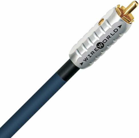 Câble audio Hi-Fi WireWorld Luna 8 (LUI) 1 m Bleu Câble audio Hi-Fi