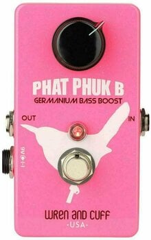 Bassguitar Effects Pedal Wren and Cuff Phat Phuk B Germanium / JFET Bass Boost - 1