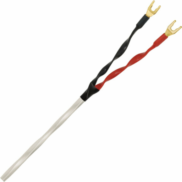 Cable para altavoces Hi-Fi WireWorld Luna 8 (LUS) 2,5 m Blanco Cable para altavoces Hi-Fi