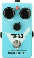 Efecto de guitarra Wren and Cuff Your Face 60's Germanium Fuzz Efecto de guitarra