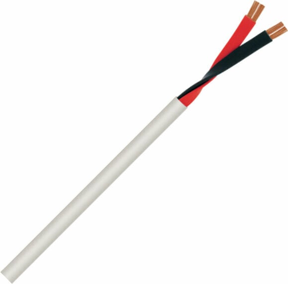 Cable para altavoces Hi-Fi WireWorld Stream 8 (STS) 2,5 m Blanco Cable para altavoces Hi-Fi