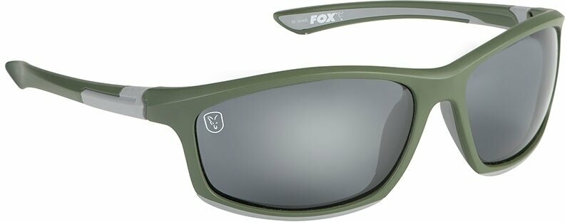 Horgász szemüveg Fox Sunglasses Green/Silver Frame/Grey Lens Horgász szemüveg