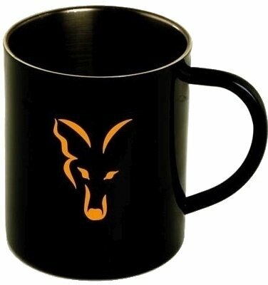 Kemping Evőeszköz készlet Fox Stainless Black Mug