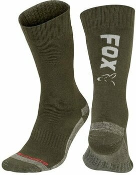 Chaussettes Fox Chaussettes Collection Thermolite Long Socks Green/Silver 40-43 - 1