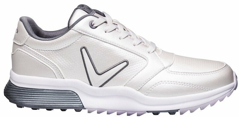 Chaussures de golf pour femmes Callaway Aurora White/Grey 38,5