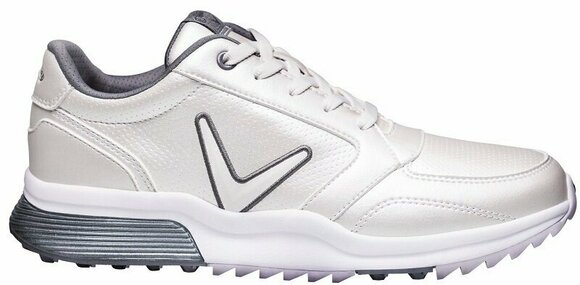 Pantofi de golf pentru femei Callaway Aurora White/Grey 40,5 - 1