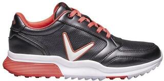Damen Golfschuhe Callaway Aurora Charcoal/Coral