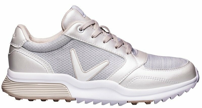 Chaussures de golf pour femmes Callaway Aurora LT White/Vapour/Heather 40,5