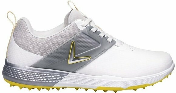 Chaussures de golf pour hommes Callaway Nitro Blaze White/Grey/Yellow 39 - 1