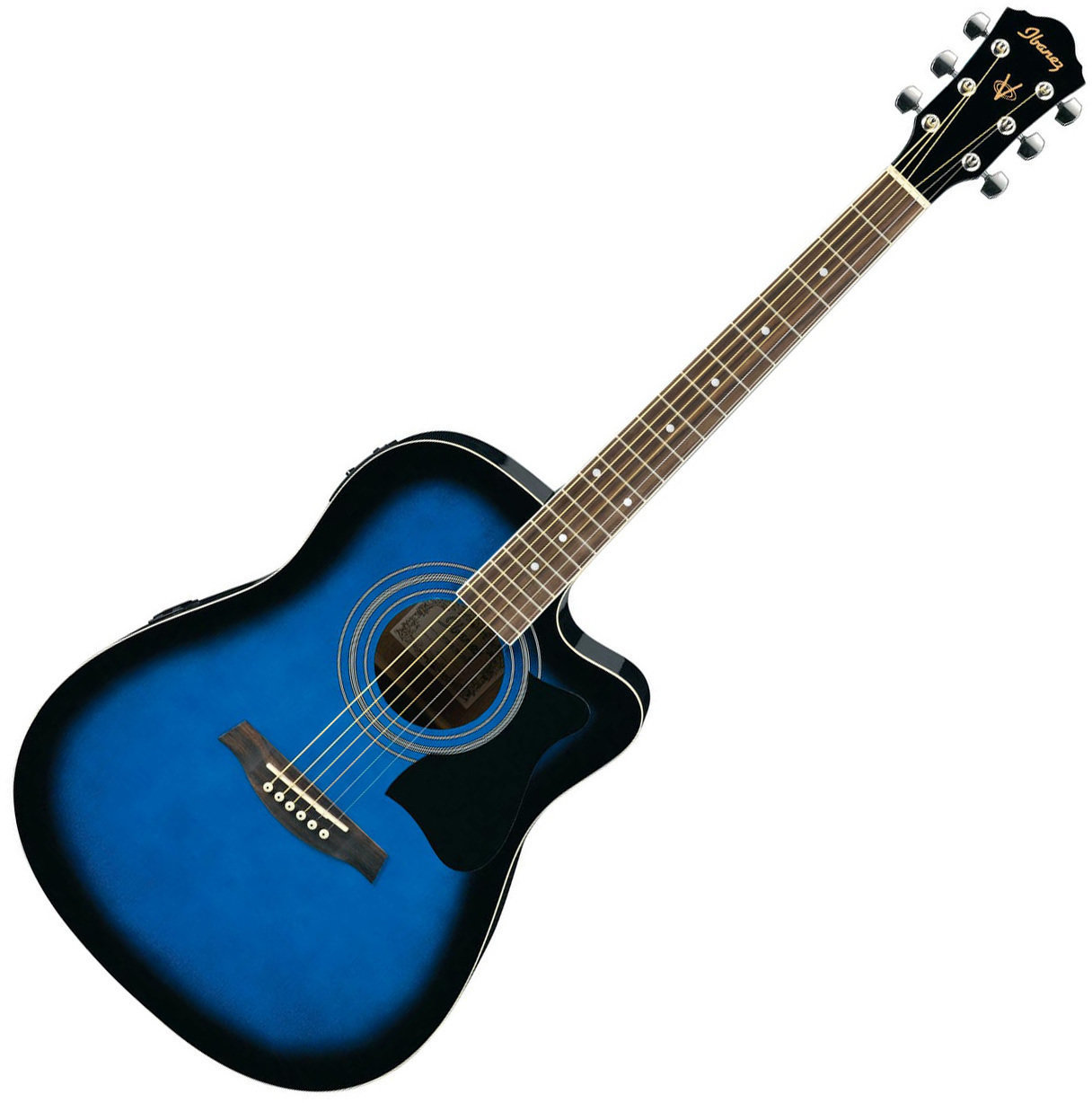 Dreadnought elektro-akoestische gitaar Ibanez V 72ECE TBS