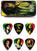Plektrum Dunlop BOB PT01 M Bob Marley Plektrum
