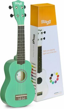 Soprano ukulele Stagg US Soprano ukulele Grass - 1
