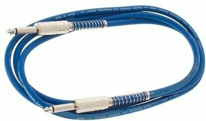 Cable de instrumento Bespeco IRO450 Azul 4,5 m Recto - Recto - 1