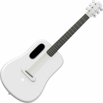 Elektro-akoestische gitaar Lava Music ME 3 38" Space Bag White - 1