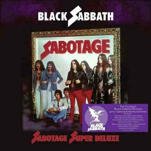 Vinyl Record Black Sabbath - Sabotage (Super Deluxe Box Set) (5 LP)