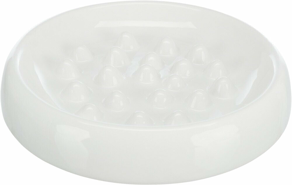 Bowl for Cat Trixie Slow Feed 0.25 l/ø 18 cm White