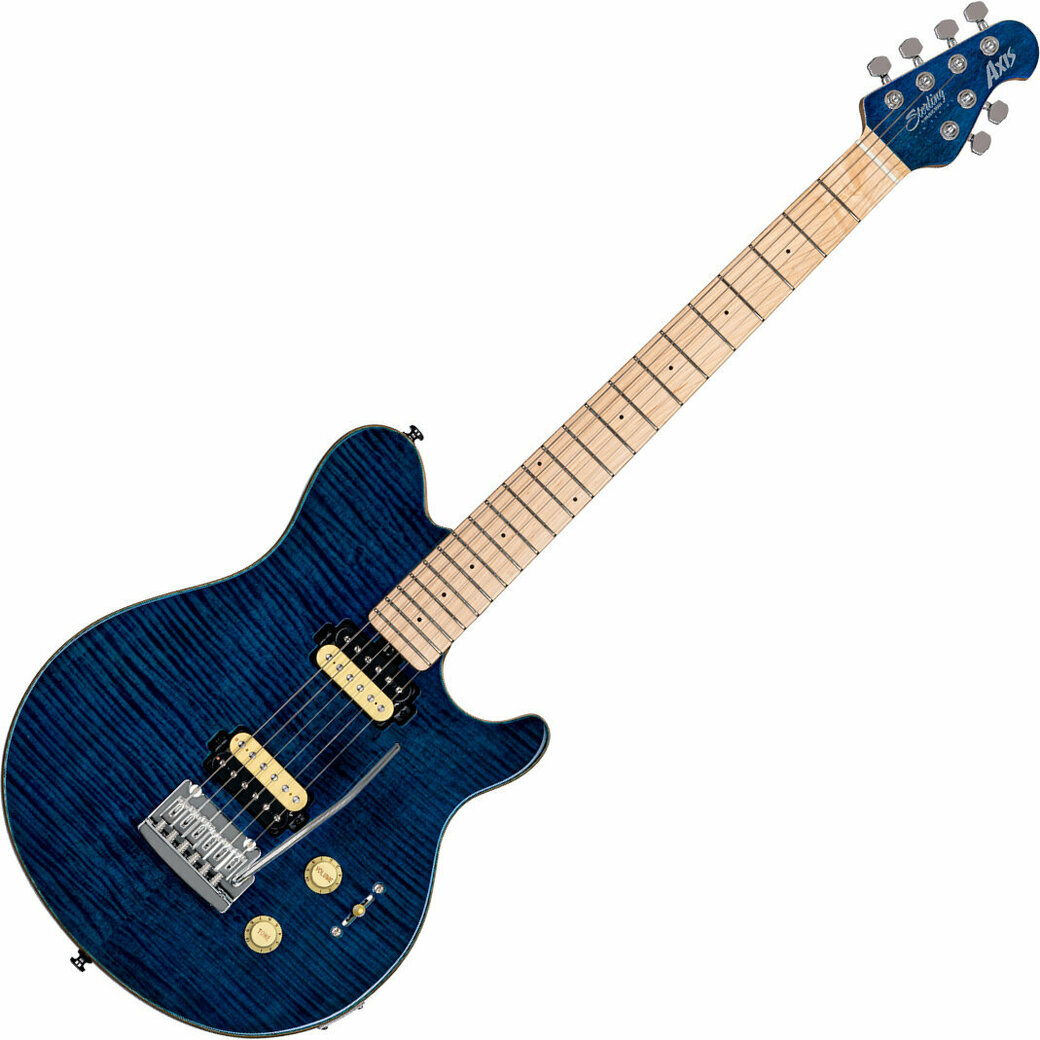 Sterling by MusicMan Axis AX3 Neptune Blue Electric guitar - Muziker
