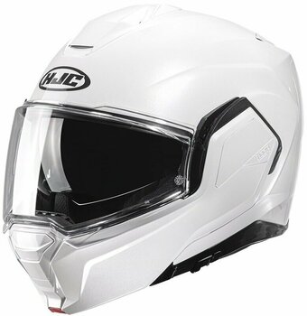 Helmet HJC i100 Solid Pearl White XS Helmet - 1