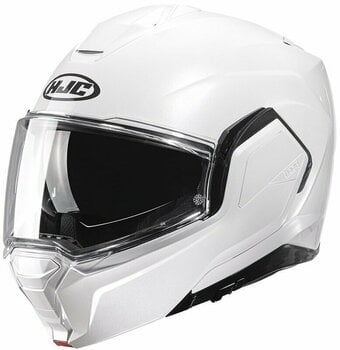 Helm HJC i100 Solid Pearl White S Helm - 1