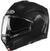 Helm HJC i100 Solid Metal Black XL Helm