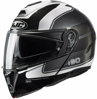 Helm HJC i90 Solid MC5 XL Helm - 1