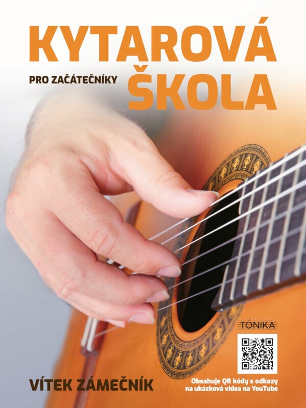 Partituri pentru chitară și bas Vítek Zámečník Kytarová škola pro začátečníky Partituri