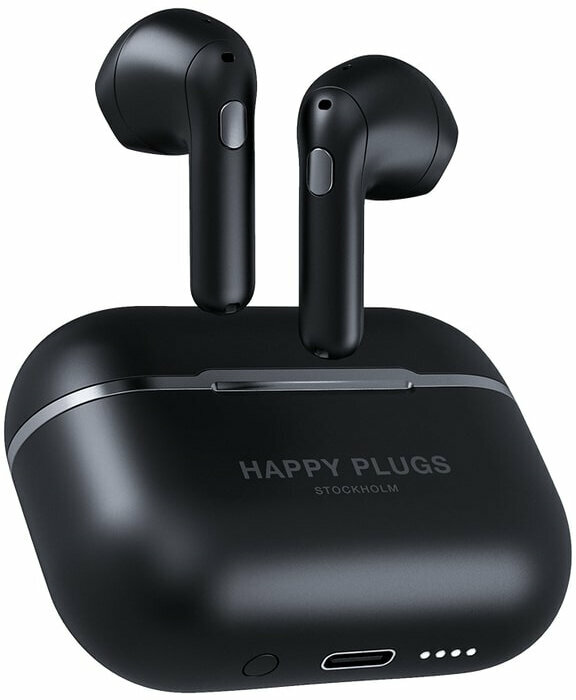 True Wireless In-ear Happy Plugs Hope Black