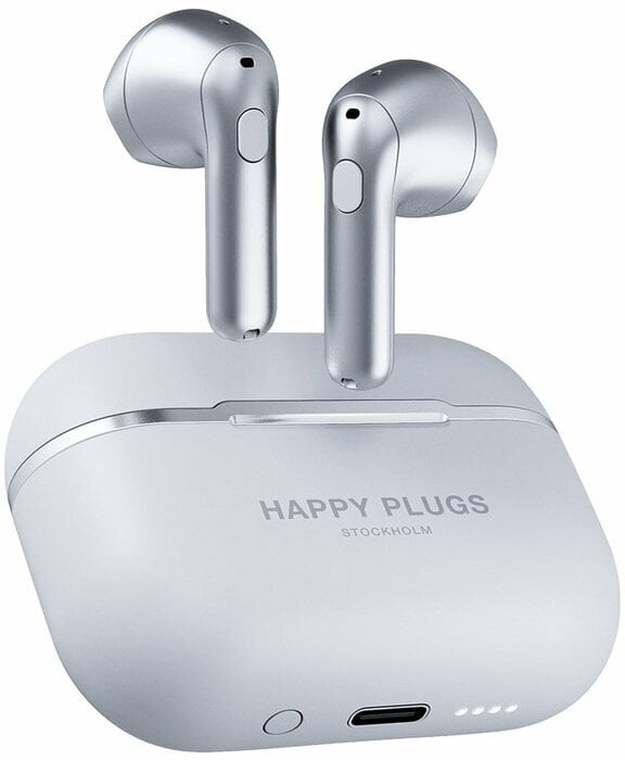 True Wireless In-ear Happy Plugs Hope Γκρι
