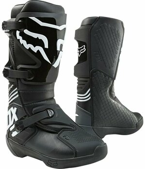 Motorcycle Boots FOX Comp Boot Black 45 Motorcycle Boots - 1