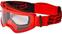 Motorcycle Glasses FOX Main Stray Fluo Red Motorcycle Glasses